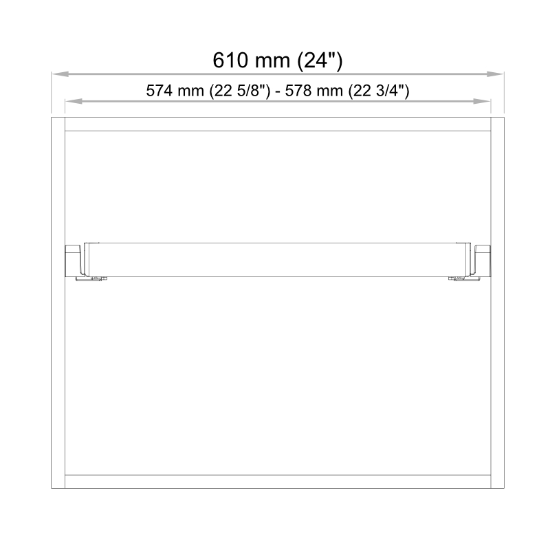 Boite de rangement pour accessoires de beauté BV2.0 brun 24"