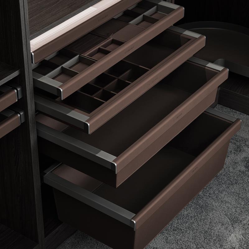 Boite de rangement pour accessoires divers BV2.0 brun 30"