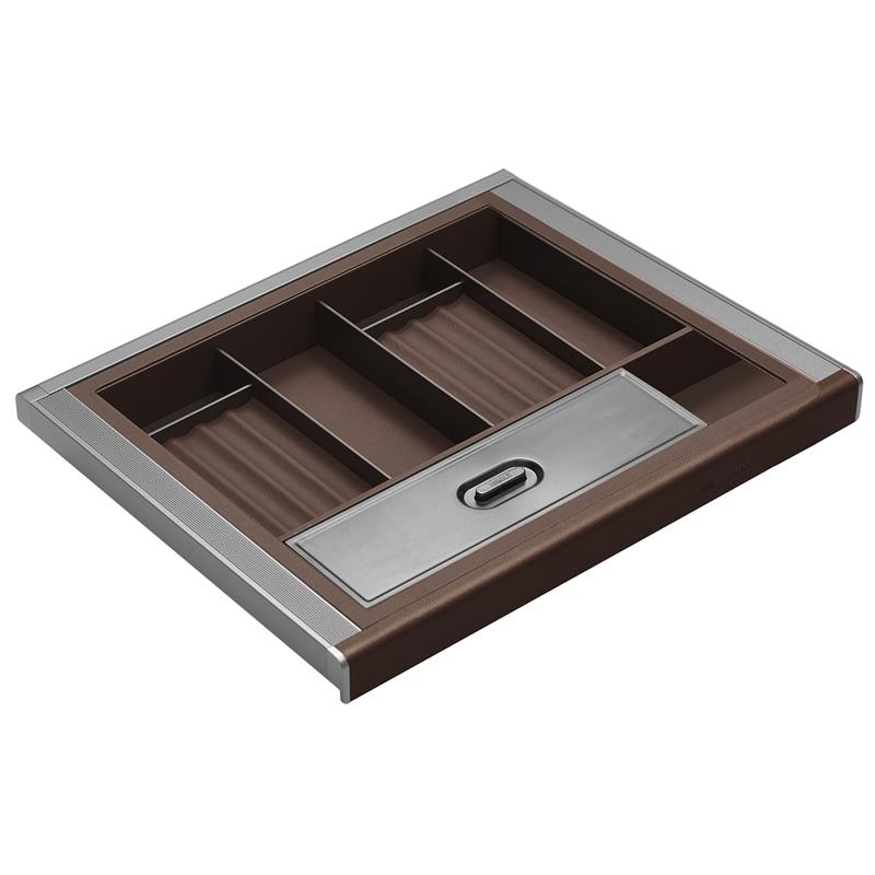 Boite de rangement pour accessoires de beauté BV2.0 brun 24"
