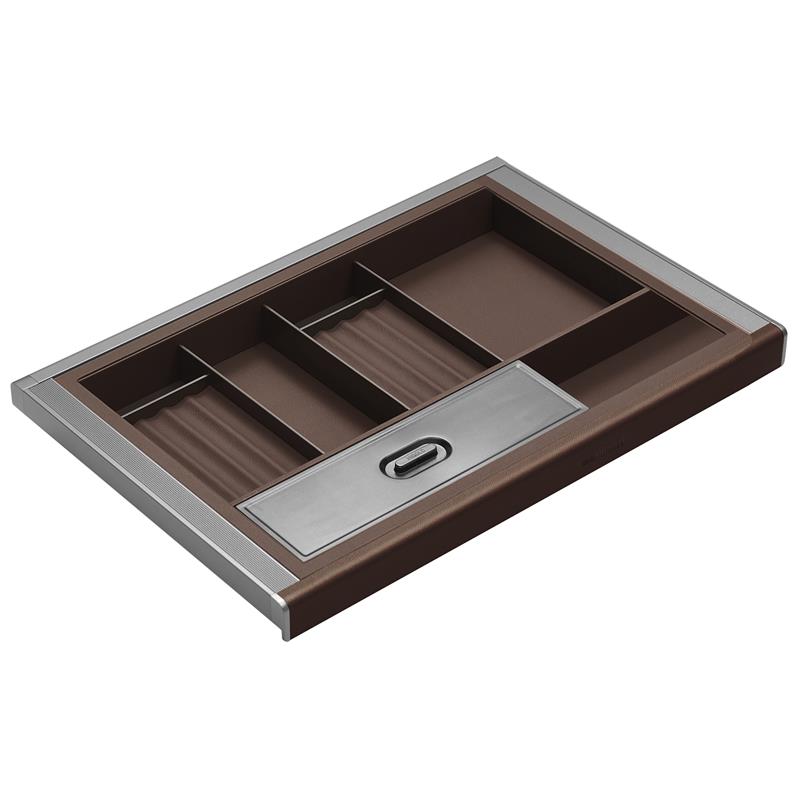 Boite de rangement pour accessoires de beauté BV2.0 brun 30"
