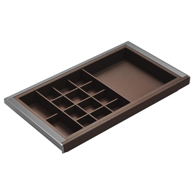 Boîte de rangement pour sous-vêtements BV2.0 brun 36"