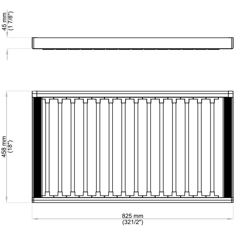 Porte-pantalons BV2.0 brun 36"