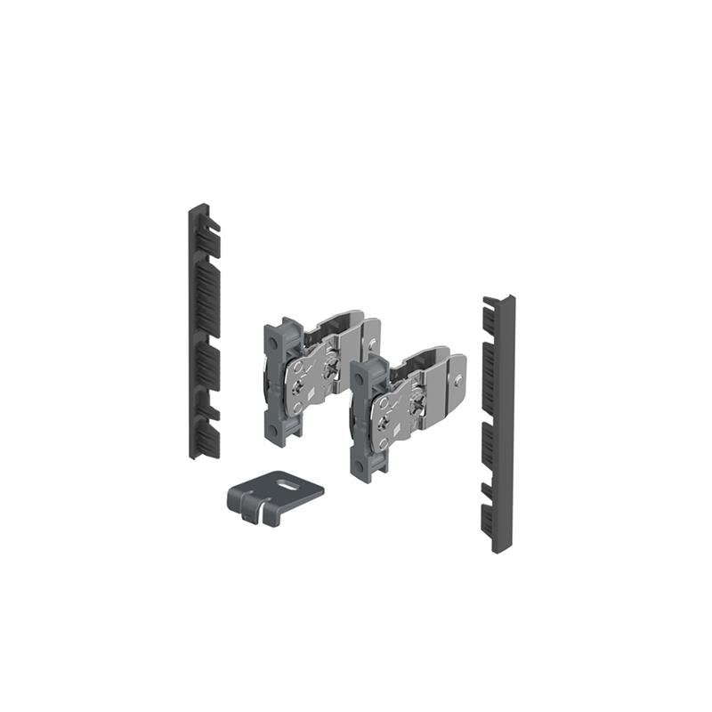 Attaches de façade tiroir intérieur anthracite AvanTech You H101