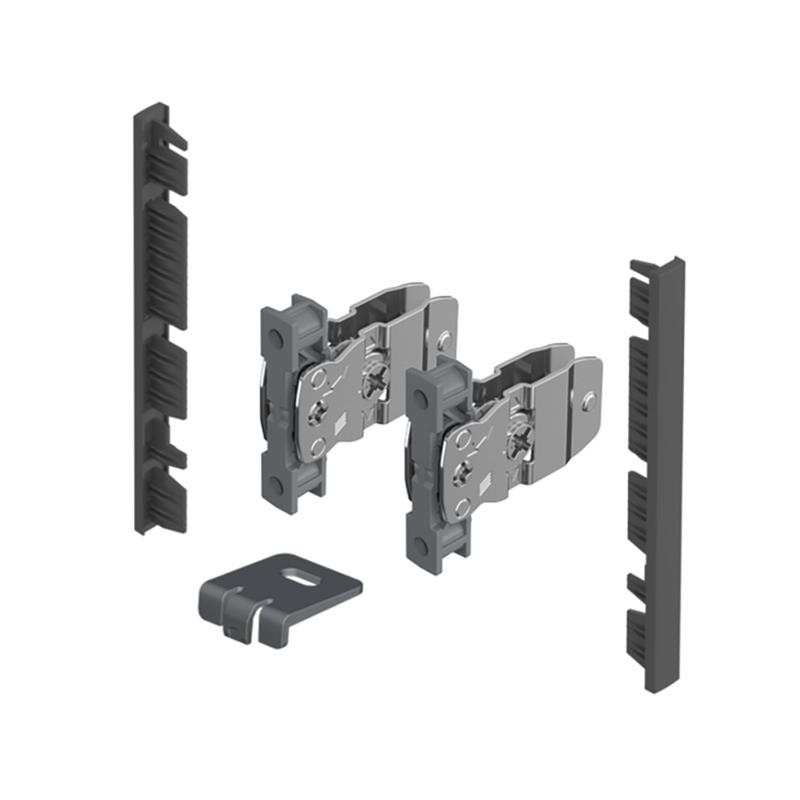 Attaches de façade tiroir intérieur anthracite AvanTech You H101