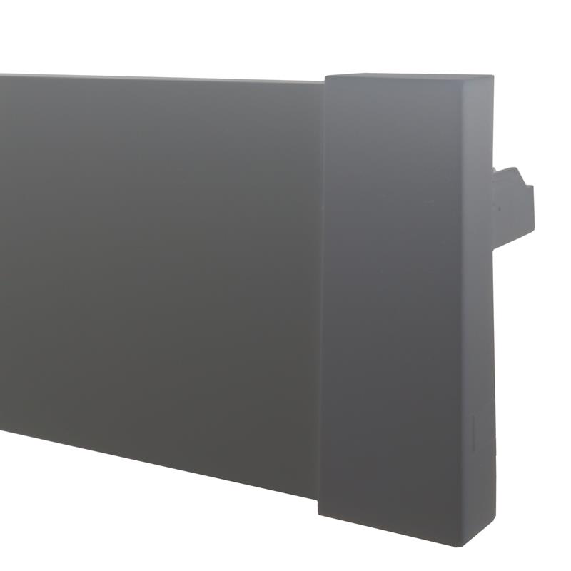 Front profile for Inset drawer R13 EVO anthracite 1200 mm