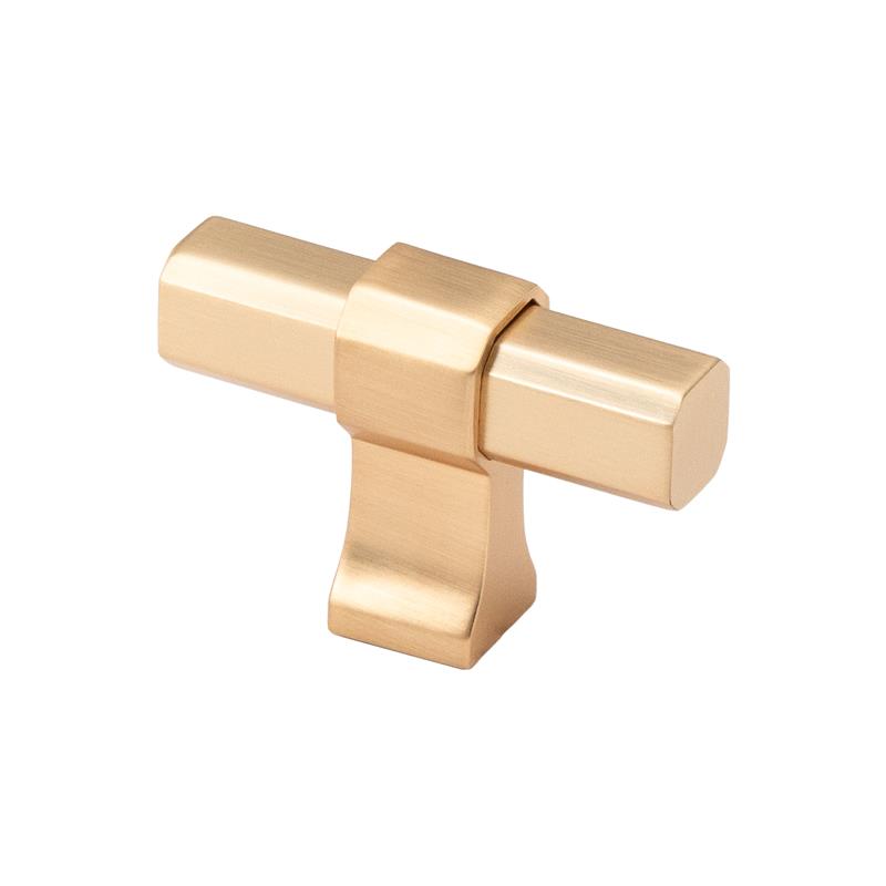 Knob R4559 brushed brass