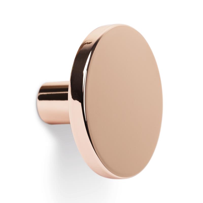 Knob COMO V0168 polished copper 26 mm