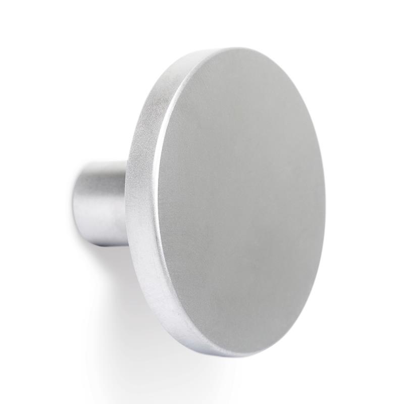 Knob COMO V0168 matte chrome 26 mm