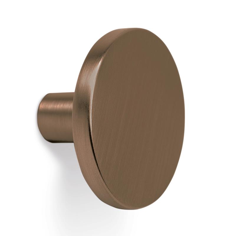 Knob COMO V0168 brushed bronze 26 mm