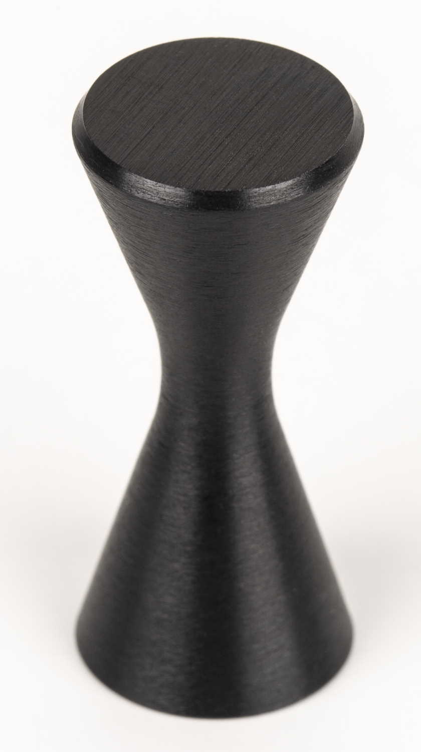 Knob DIABOLO V0497 brushed black 14 mm