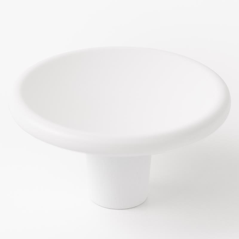 Image Knob DISC V0530 matte white 38 mm