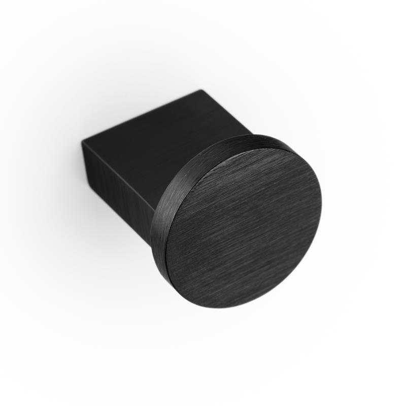 Knob NEXX V0578 brushed black 25 mm