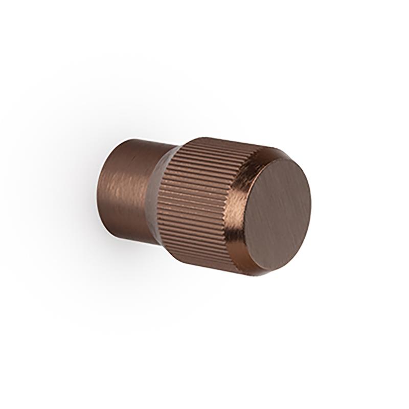 Knob BROOKLYN V0676 brushed bronze knob 20 mm
