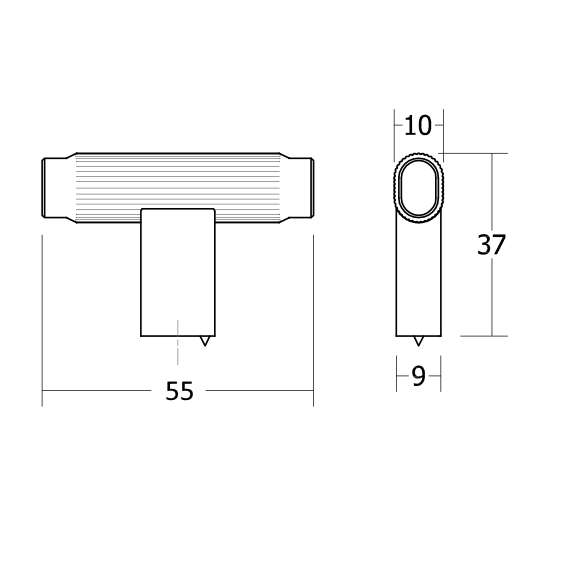 Bouton V0676 BROOKLYN nickel poli