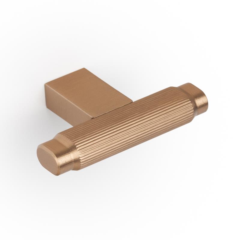 Bouton V0676 BROOKLYN brushed brass cava
