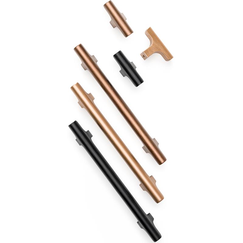 Bouton V0686 HINOKI bronze brossé