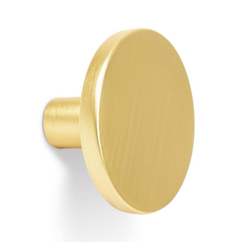 Knob COMO V0168 brushed gold 26 mm