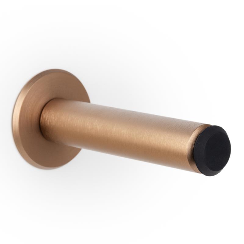 Butée de porte FASE WALL V8023 laiton cava brossé 101 mm