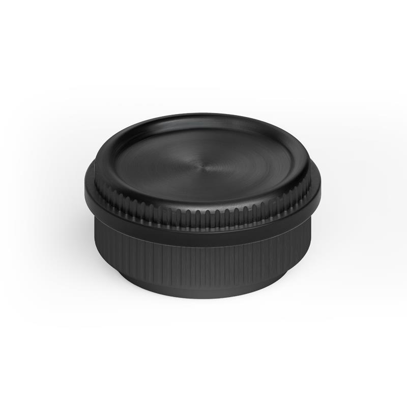 Door stopper BOTO V8024 brushed black 60 mm