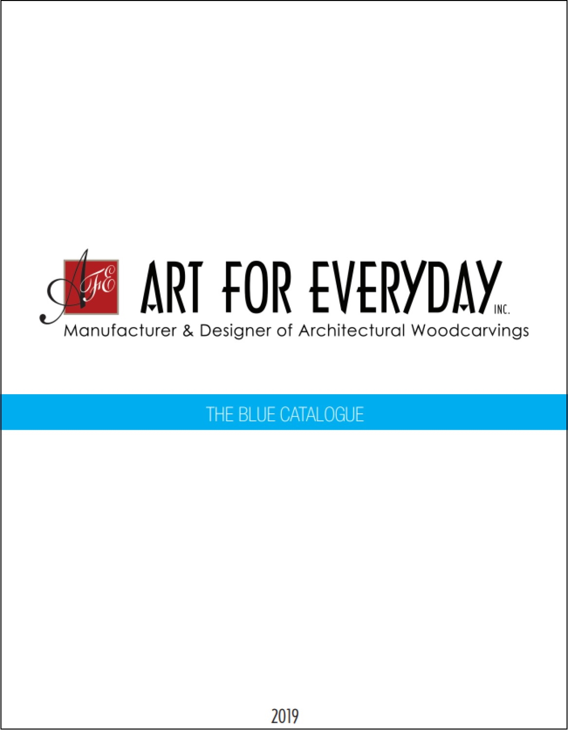 Image Blue Catalogue - Art For Everyday