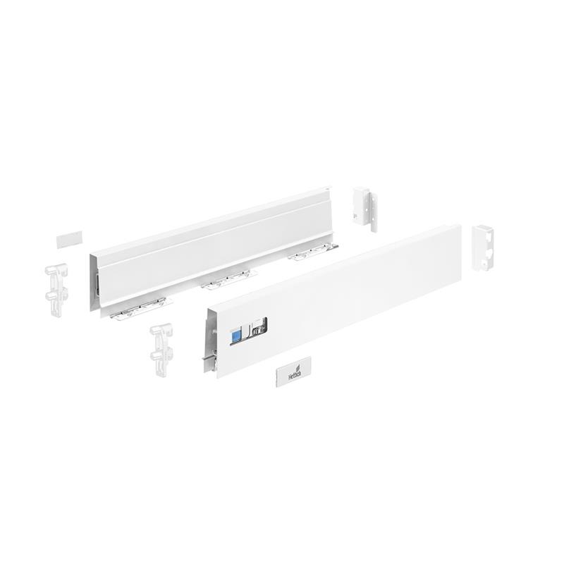 Set de côté de tiroir Innotech Atira blanc H70 L300 mm avec attaches de facade et arrière