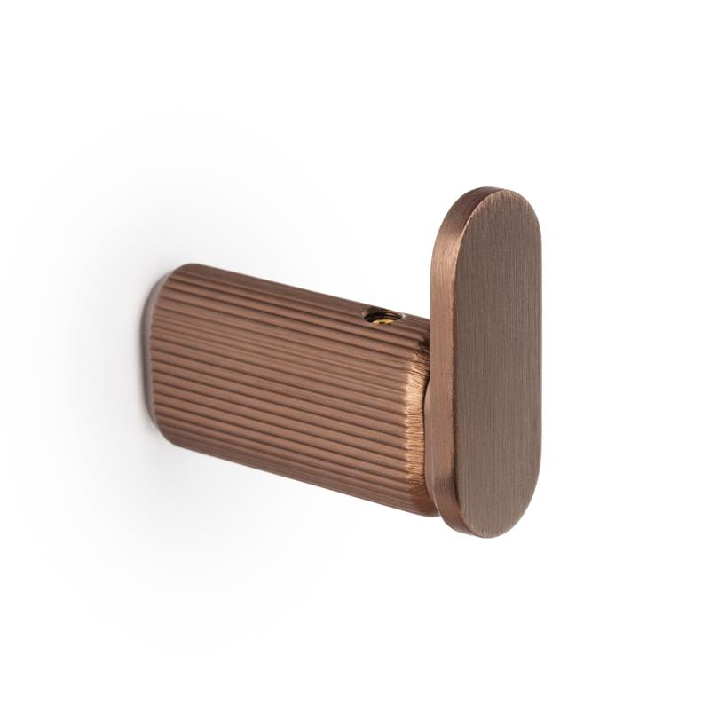 Hook BROOKLYN V7045 brushed bronze 40 mm