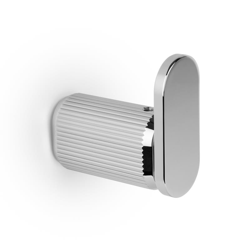 Hook BROOKLYN V7045 polished nickel 70 mm