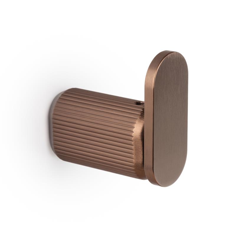 Hook BROOKLYN V7045 brushed bronze 70 mm