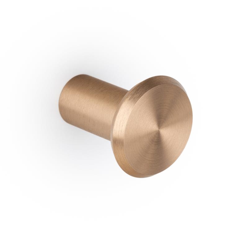 Hook FASE V7046 brushed brass cava