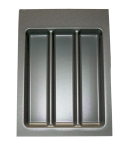 Image Bridge utility drawer divider textured grey