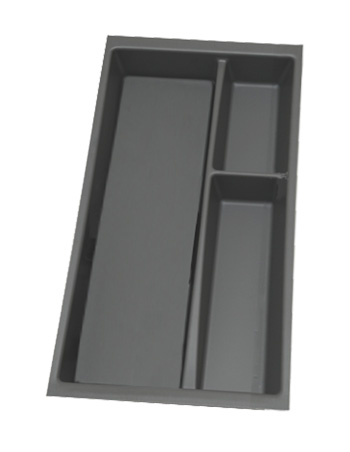 Image Bridge textured grey drawer divider