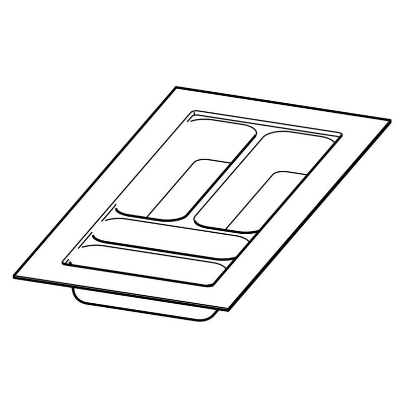 Diviseur OrgaTray 440 anthracite 201 - 250 mm