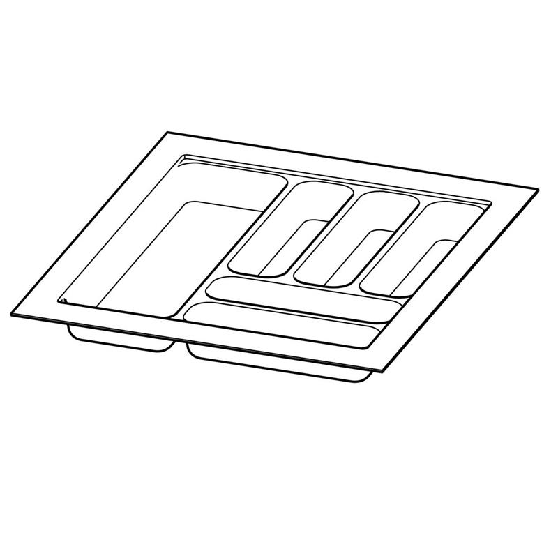 Diviseur OrgaTray 440 anthracite 351 - 400 mm
