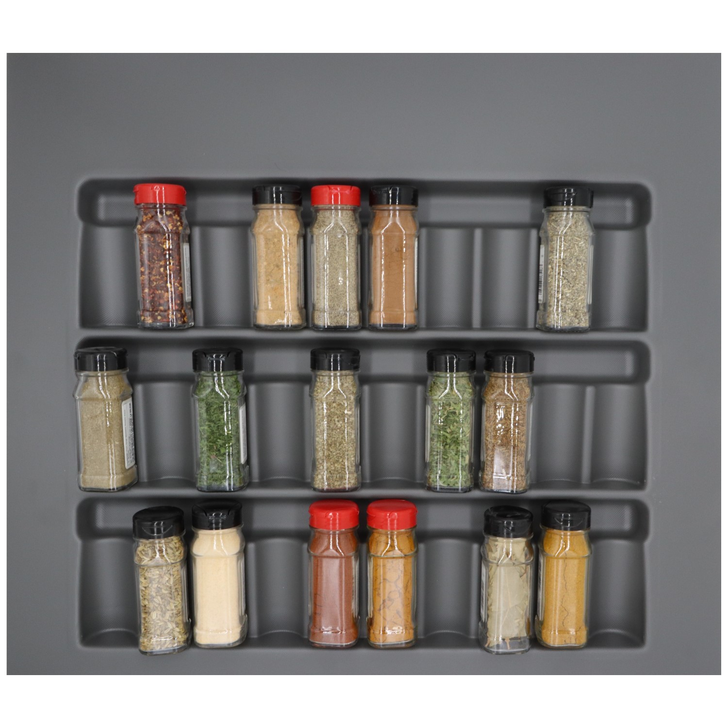 Image Nick spice rack textured anthracite