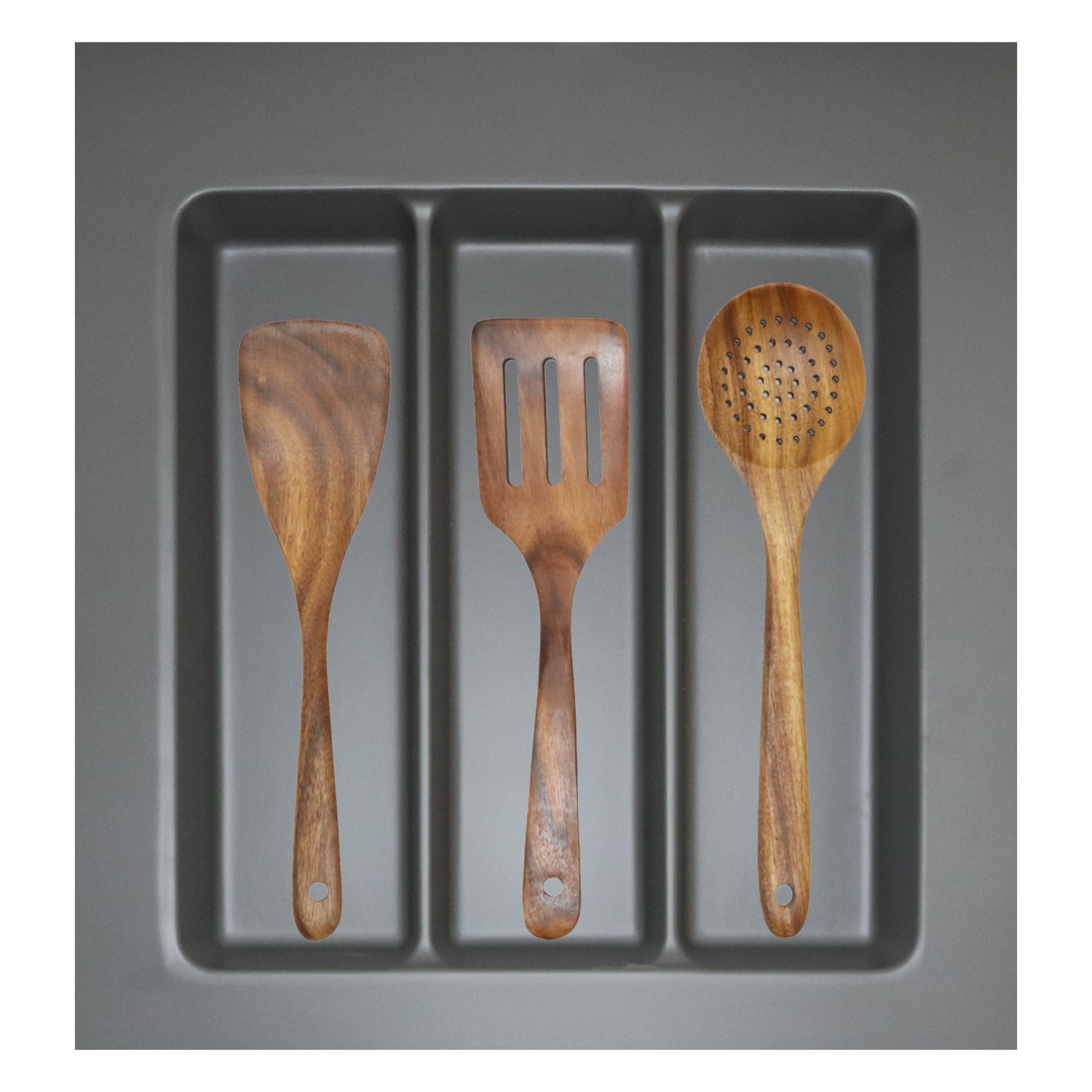Image Nick utensils drawer divider textured anthracite