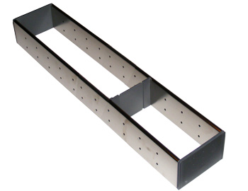 Image Stainless steel simple drawer divider