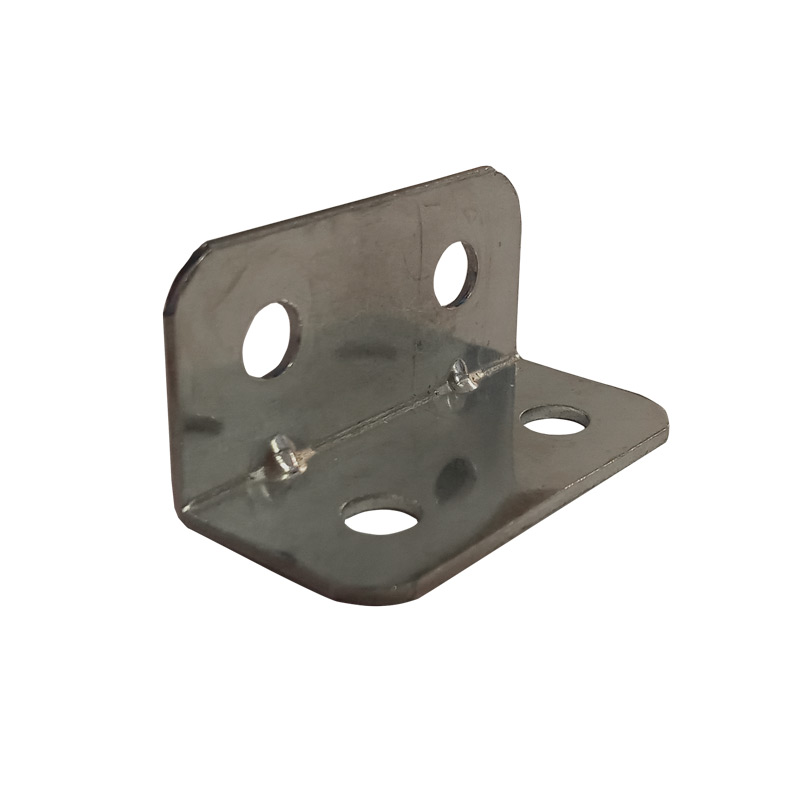 Image Double corner bracket 18 gauge steel - zinc finish