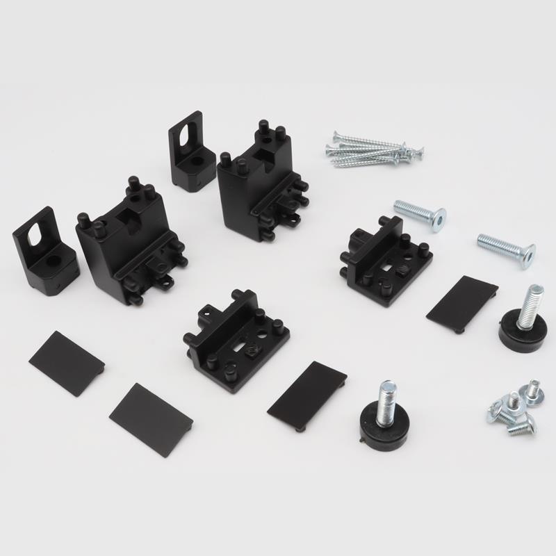 Ensemble de quincaillerie d'assemblage pour système LOOP noir mat
