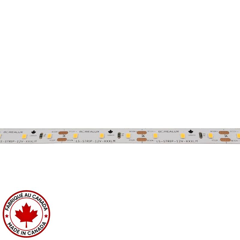 Bande flexible DEL 12V 400 lm/pi 20'' 3000K