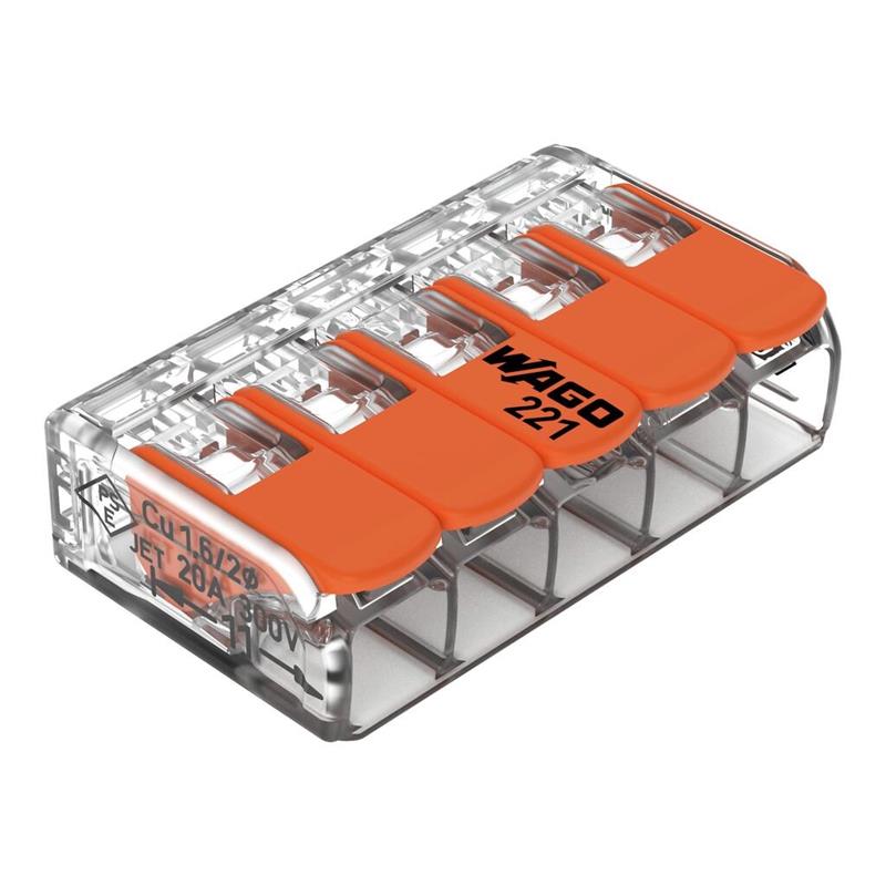 Connecteur Wago 5 sorties