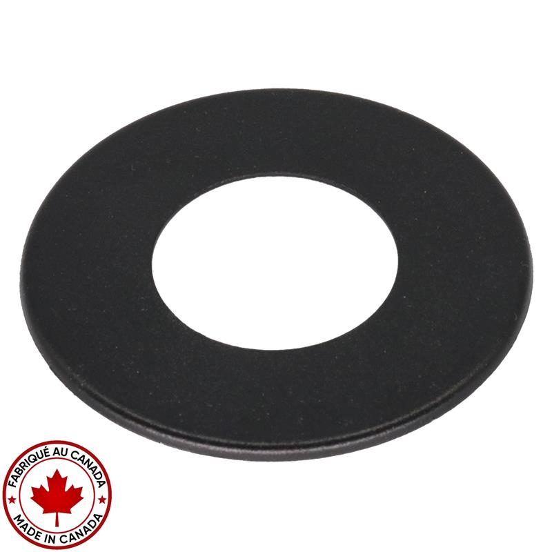 Bague de finition noire pour luminaire encastré rond Mimosa