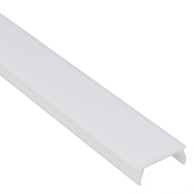 Diffuseur opalin pour profilé de surface en coin 80"