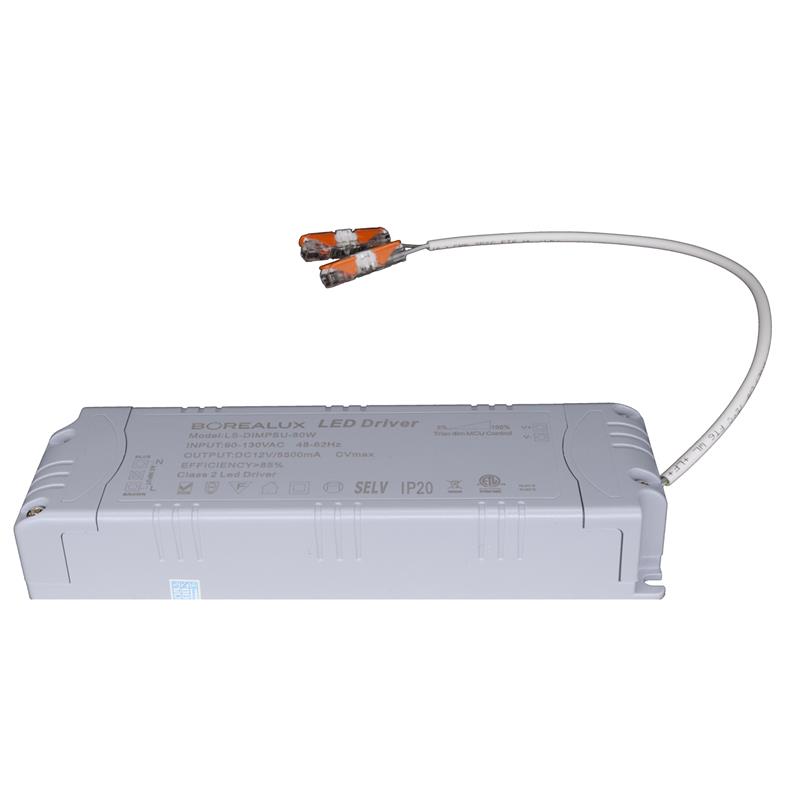 Transformateur dimable 12V 80W