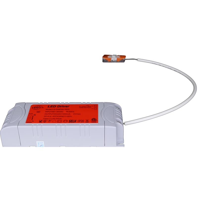 Transformateur dimable 24V 40W