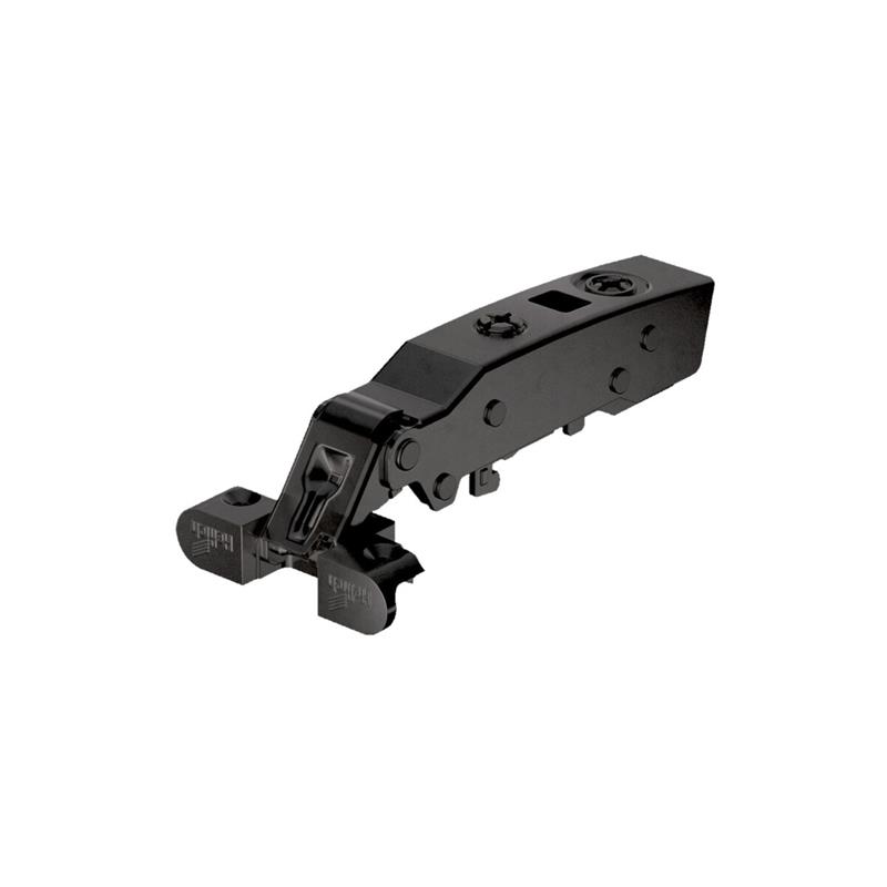 Image Charnière Sensys 8638i cadre aluminium avec amortisseur recouvrement complet noir obsidien
