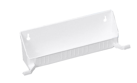 Image White plastic tip-out tray with stoppers