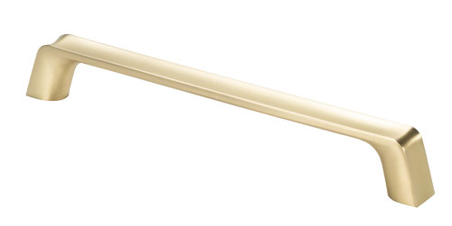 Handle SCOOP2 R3298 brushed brass 160 mm