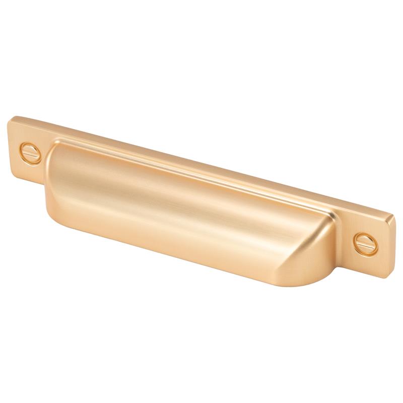 Handle R3817 brushed brass 128 mm