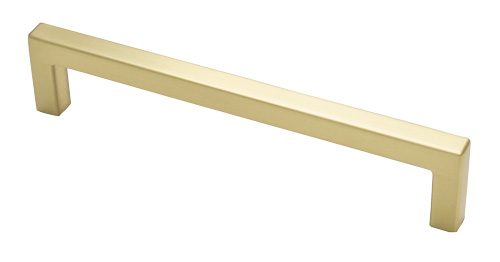 Handle R6003 brushed brass 128 mm