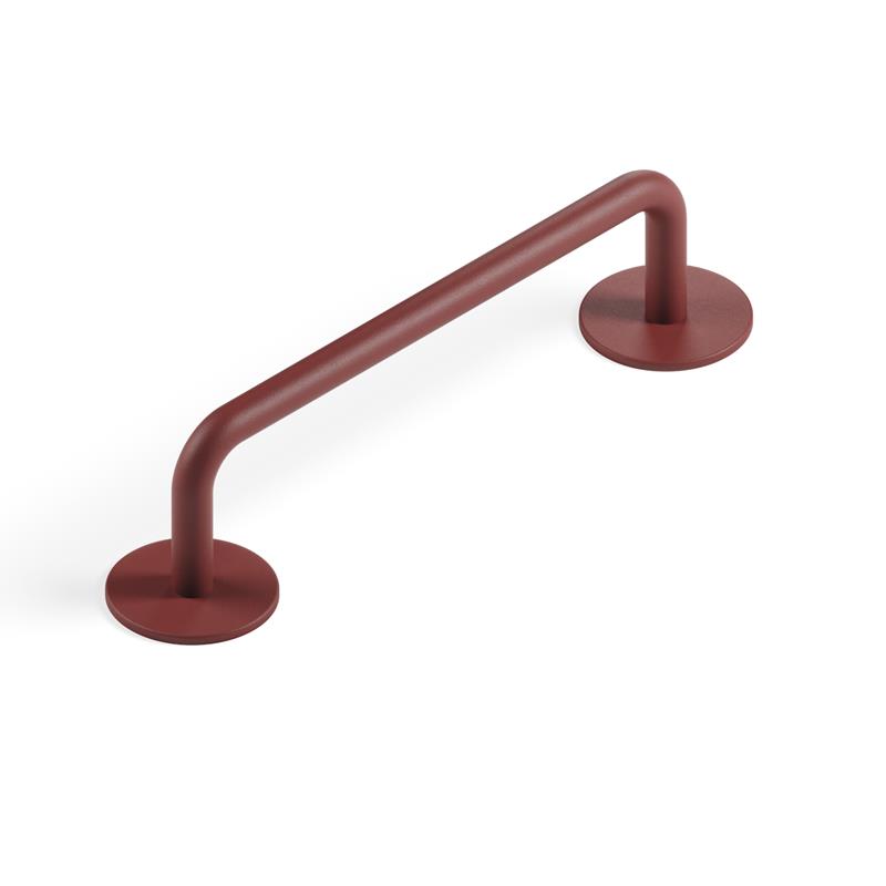 Poignée V0646 MILANO rouge volcano 96 mm